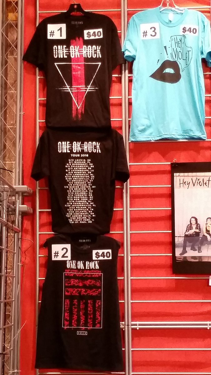 one ok rock merch