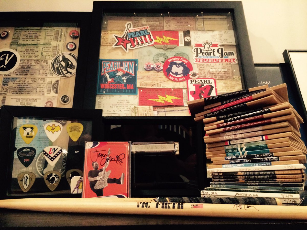 Januskiewicz's tweet image. Yeah I've caught some pretty amazing @PearlJam shows. Best one? The next one! See you at Fenway