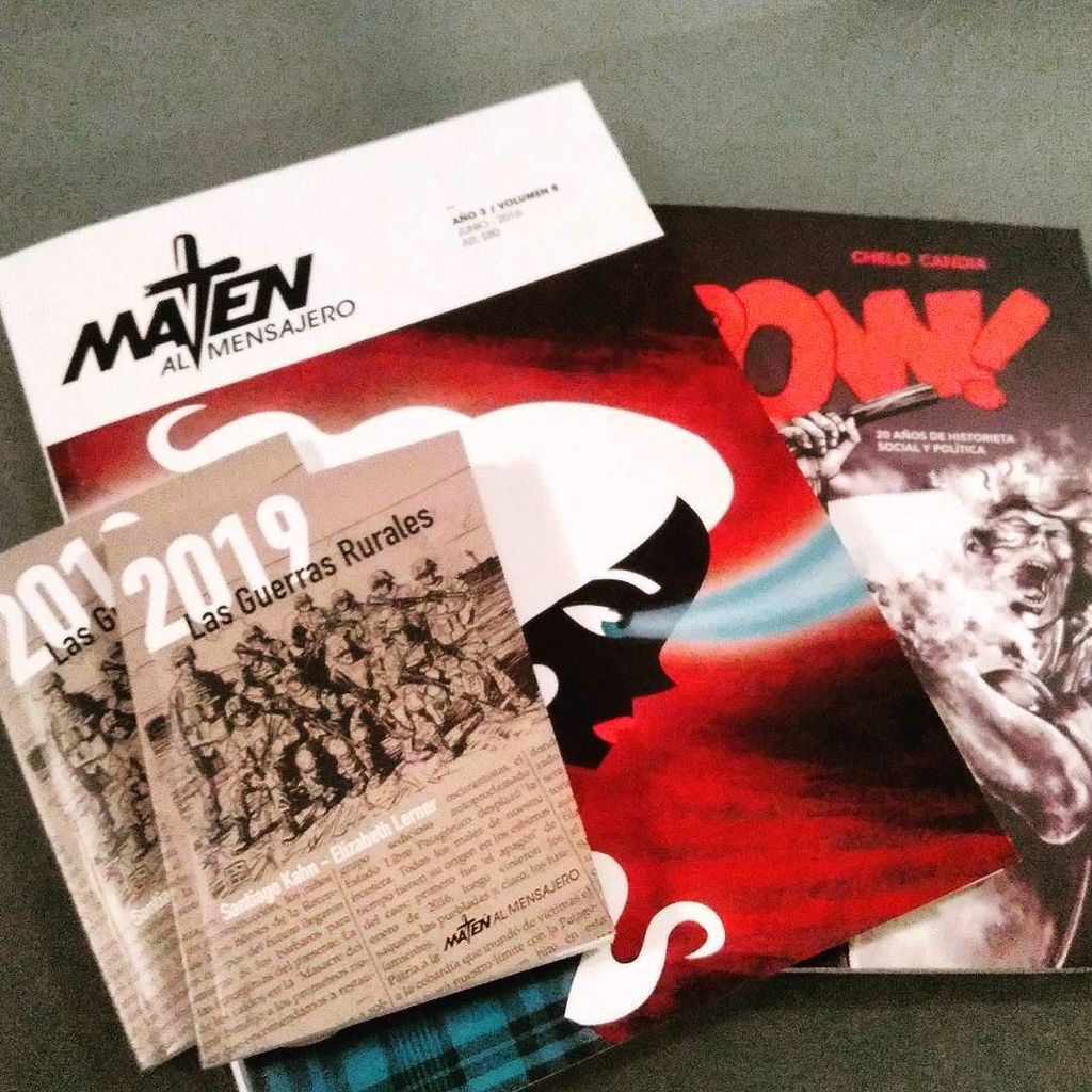 matenlo's tweet photo. Ahí tienen la escala: "2019: #lasguerrasrurales" es una novela de bolsillo. Posta. #MatenE… https://t.co/ltd3Q862Ts https://t.co/a3zUdqLg4J