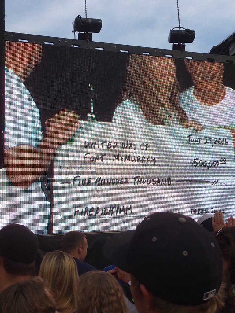 angiolytic's tweet photo. Generous funds raised! Way to be, Edmonton :D #FireAid4YMM #ymmfireaid https://t.co/P0fB1fUjTk