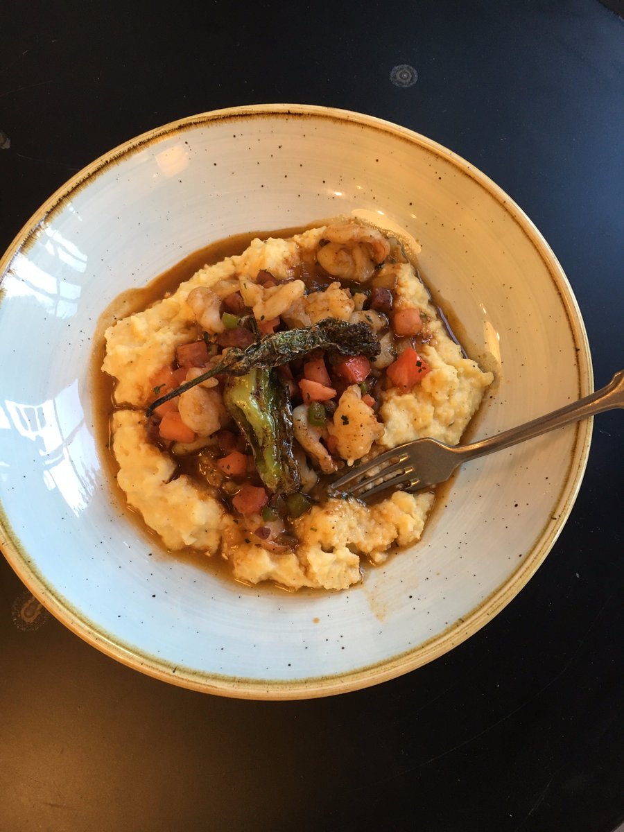 AtAssemblyRow's tweet photo. Looking for dinner #atassemblyrow? Try the shrimp and grits @southern_kin, its delicious! https://t.co/IbvZeDwl8R