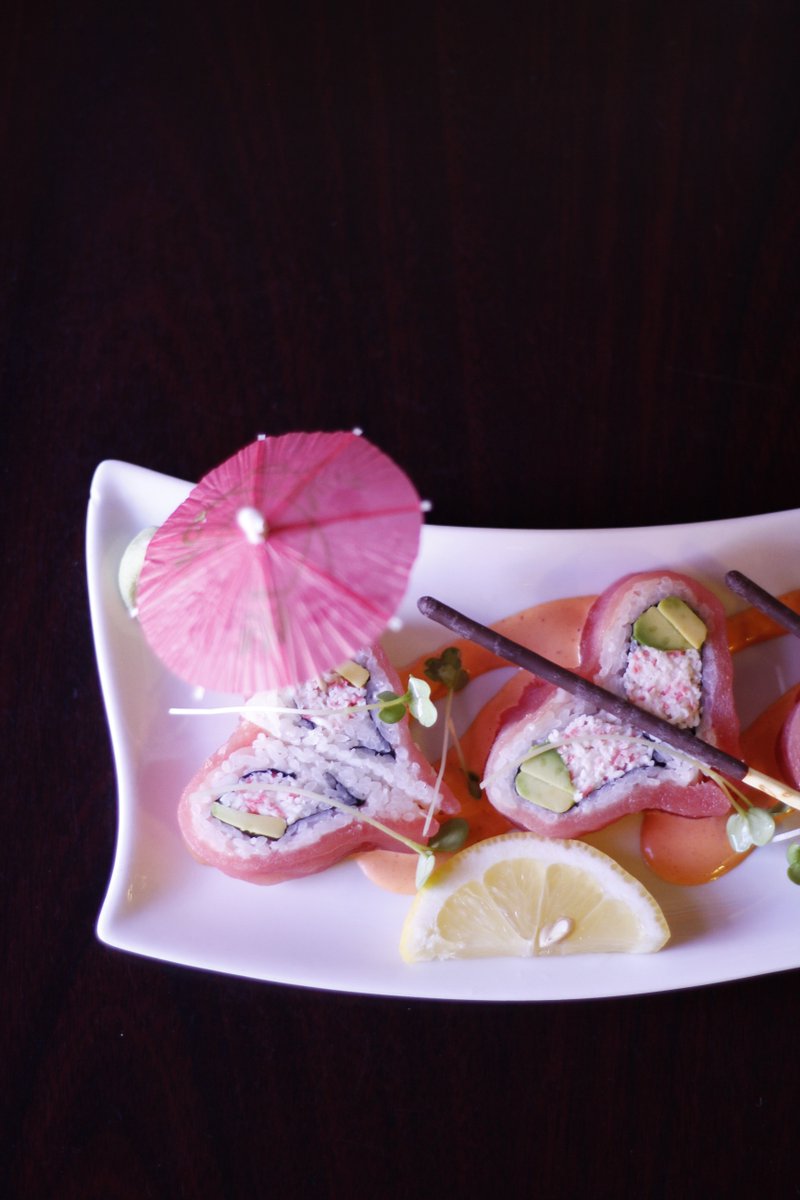 contentmag's tweet photo. #OkayamaSushi has got us feeling in love. #LoveRoll #Yum #ContentExplore #ExploreJapantown https://t.co/HHFfnU5uG3