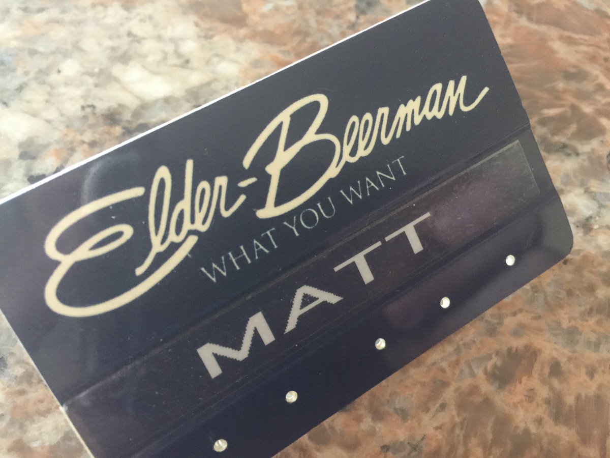 matt_mccutcheon's tweet photo. #MyFirstJob was menswear associate at @elderrbeerman in Richmond, IN. Yours? #ThrowbackThursday #tbt #ElderBeerman https://t.co/SKF3SUXont