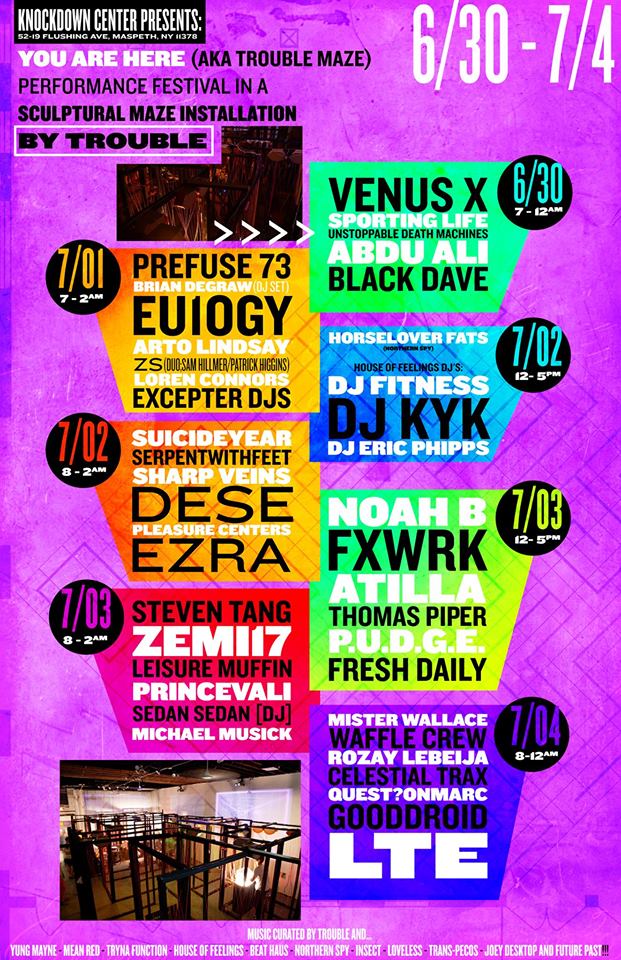 BeatHausShow's tweet photo. Oh, and #TROUBLEMAZE goes down this weekend. @THISISNOAHB @PUDGEmentDay @atillx @Freshdotdaily. See yall thurr. https://t.co/pztUC1DLLa