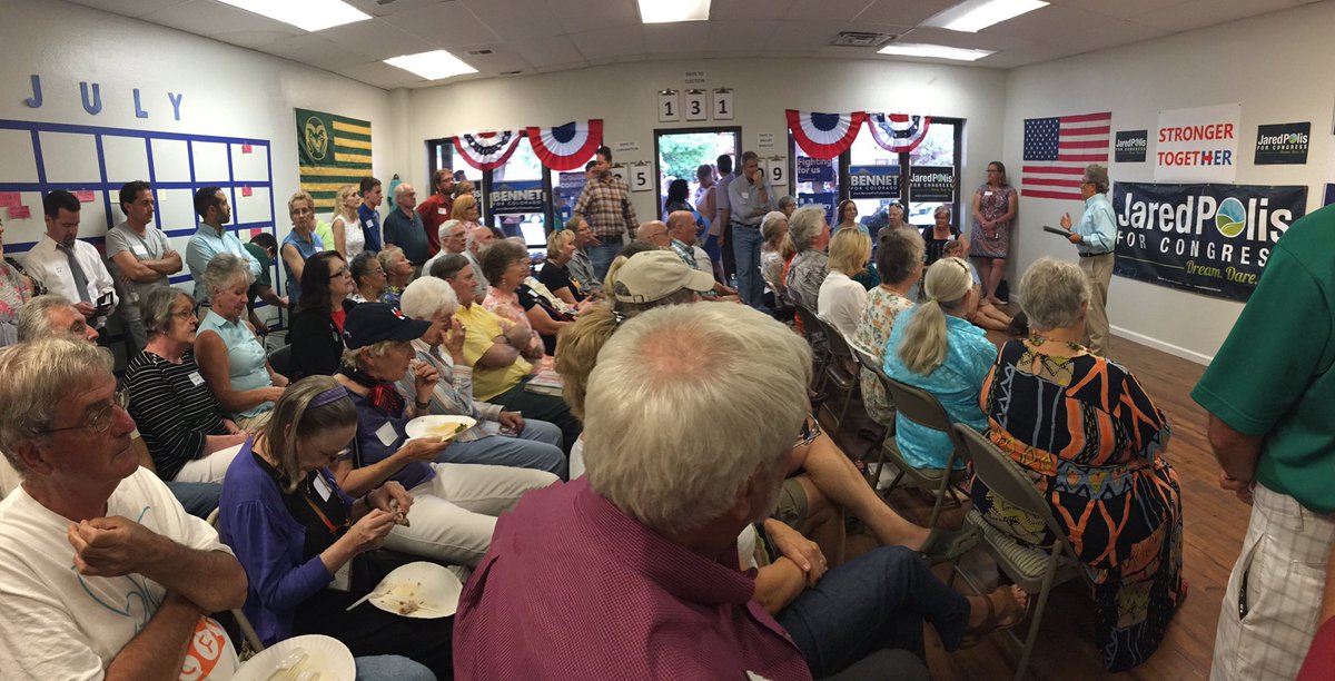 Luke_Contreras5's tweet photo. State Senator Kefalas firing up #FoCoDems! #COBlue #COHillary #HomeSweetCO https://t.co/CzQYWIAeTj