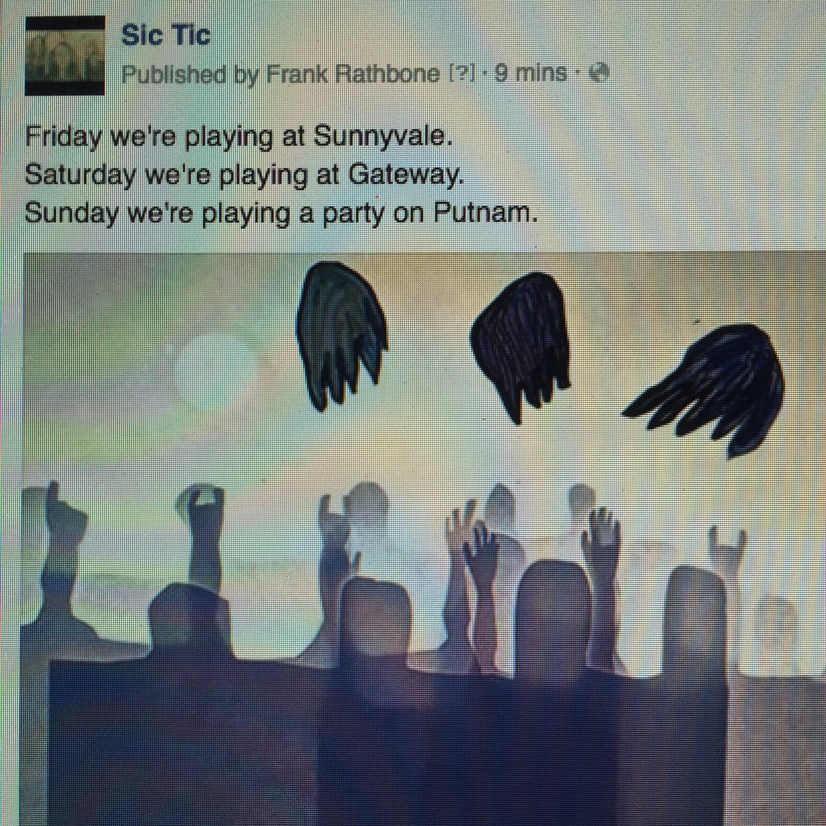 These are the shows we're playing this weekend!