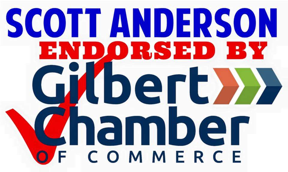 SA_4Council's tweet photo. I am honored and would like to thank @GilbertChamber for their endorsement! #Vote #scottanderson4council https://t.co/O47MCn3Deq