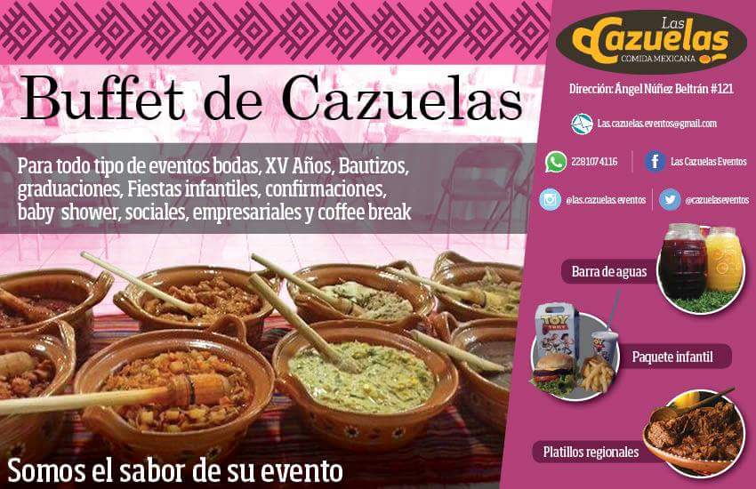 Total 75+ imagen buffet las cazuelas Abzlocal.mx