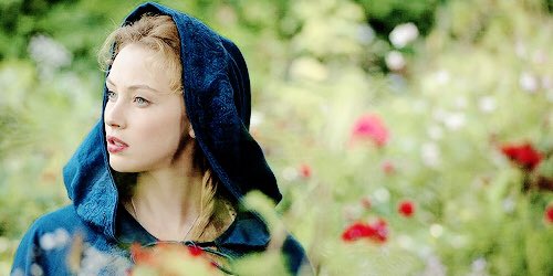 "Always on the run from something my dear, it's the price of a royal lady. Especially with a tongue like yours."