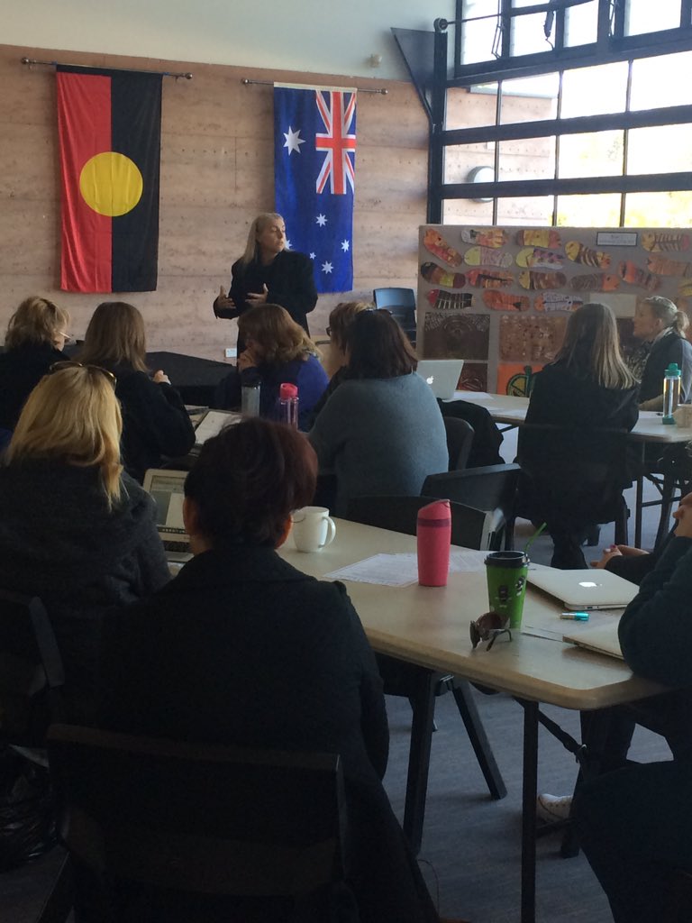 karmelamessineo's tweet photo. Ashleigh Bellett leading challenging behaviours workshop - engaging St Vincent's Staff #ceowa #workingtogether https://t.co/2l2lvuyvcN