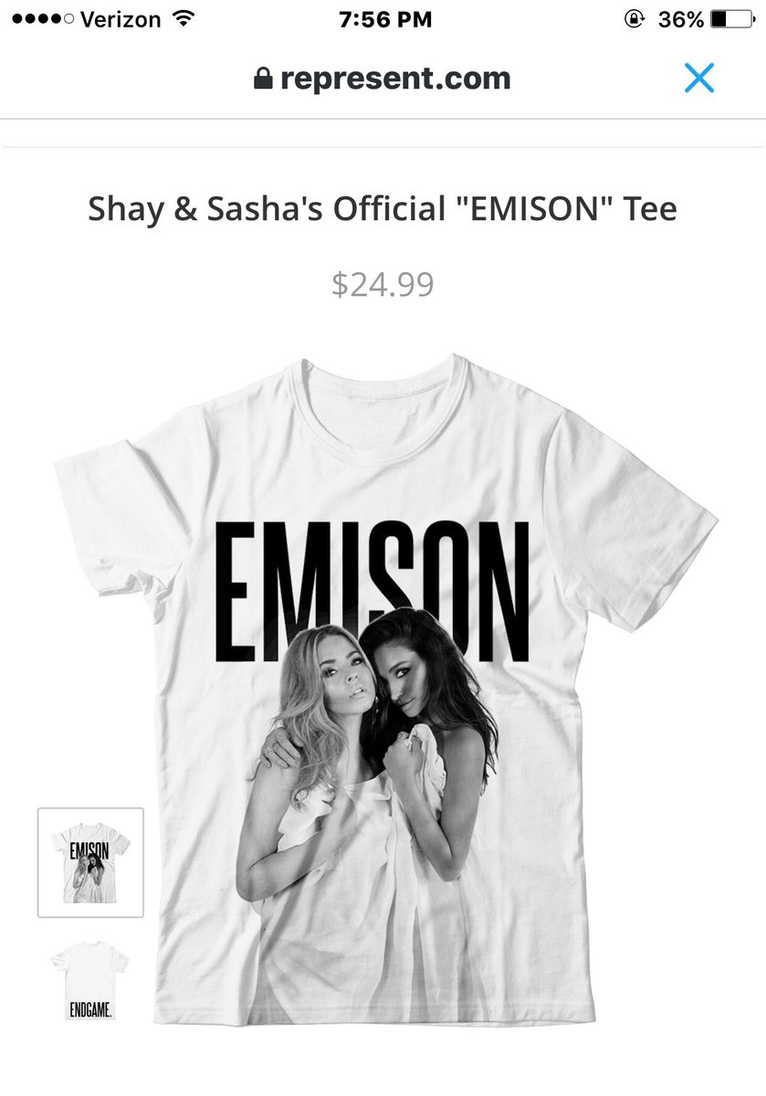 stacyloveshay's tweet photo. @SashaaPieterse @shaymitch This is the one I got!! 😍 CANNOT wait to get it! #PLL #EmisonEndgame #FreakingOut https://t.co/3Bi3zcpCcS