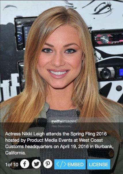 ProductMediaEvs's tweet photo. #TBT to our last PME Event "Spring Fling 2016" at West Coast Customs with the stunning actress @NikkiLeighxo https://t.co/T4N00rnEZi