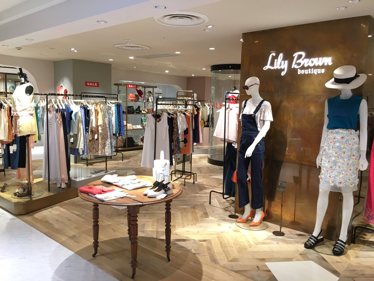 福岡parco 福岡パルコ 本日よりグランバザールスタート 本館2fリリーブラウンは 全商品40 30 Off 一部除外あり