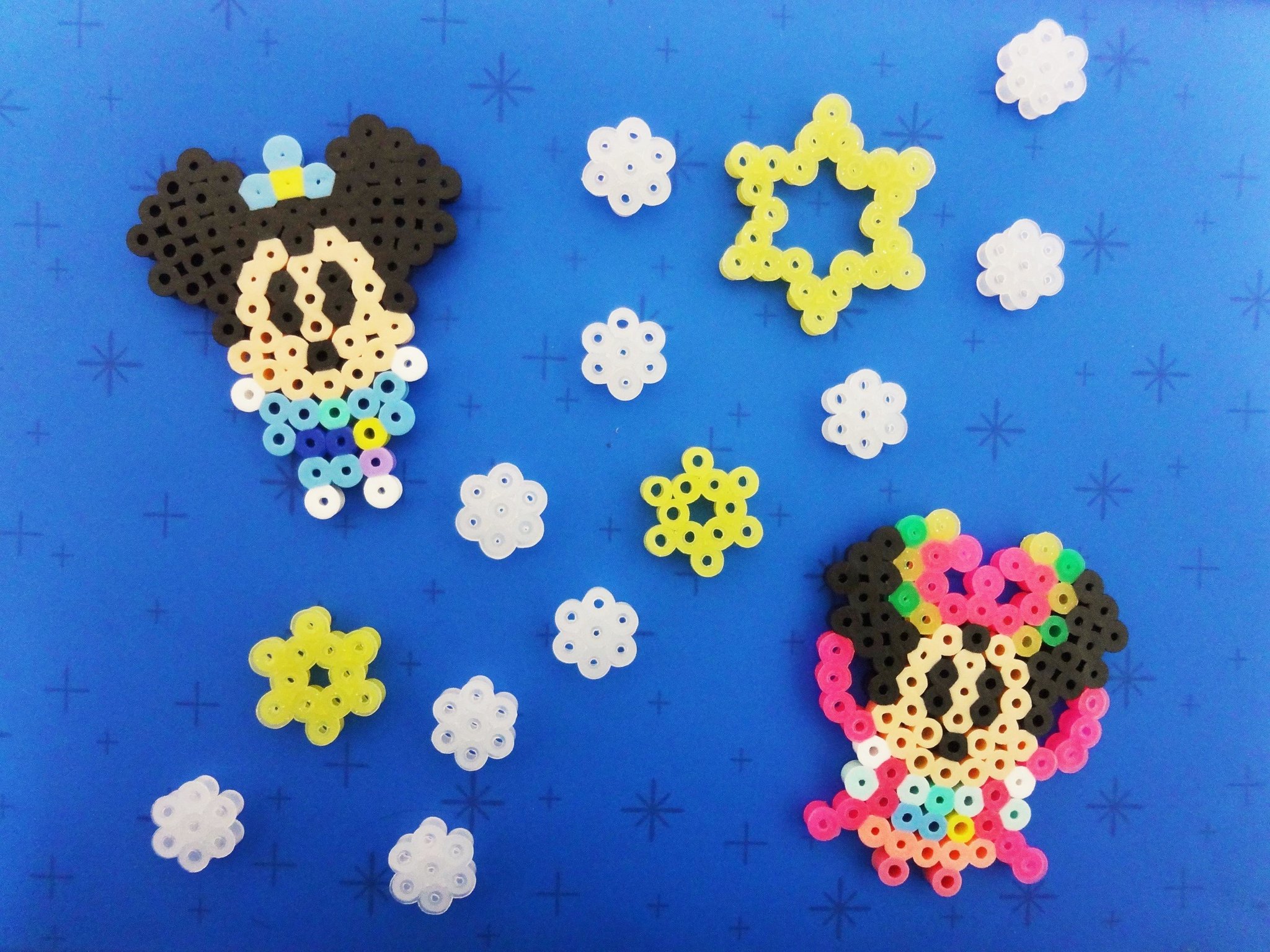 気ままにアイロンビーズ屋さん 彦星ミッキー 織姫ミニー アイロンビーズ作品 図案 T Co Wjizwvab5d 今日から７月 七夕に向けて作ってみました アイロンビーズ パーラービーズ ディズニー 七夕 T Co Ki2v4qesb0 Twitter