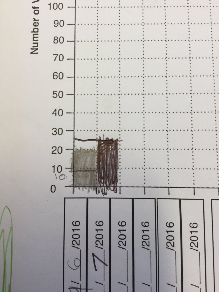 coolkiwikids's tweet photo. Zac: look at my writing stamina graph. I am writing mor words in 5 min. https://t.co/NvzOMO9myD