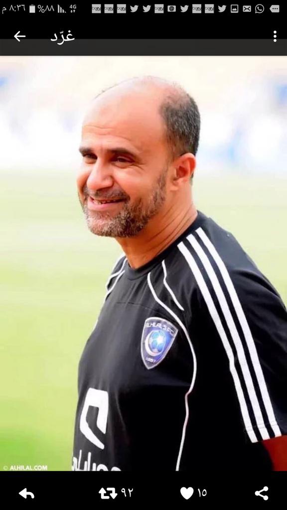m_kharashi's tweet photo. سمو الأمير نواف بن سعد  تواجد الكابتن عبدالطيف الحسيني مع المدرب في فترة الإعداد مهم وانت تعلم ذلك اكمل تميزك https://t.co/OnDVbpZQya