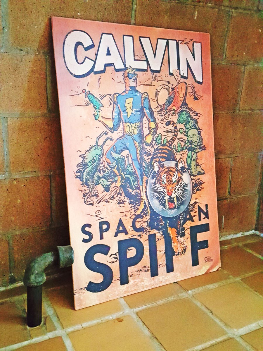 LTD27VIP's tweet photo. Spaceman Spiff Wood Print By @Captain_RibMan https://t.co/nJjrDiFYY9