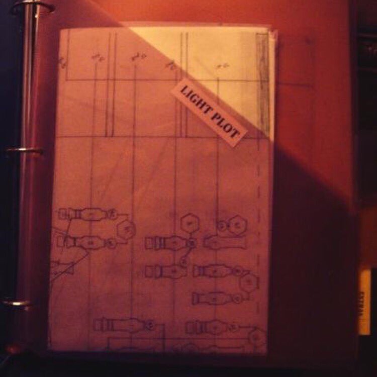 abbyrey21's tweet image. #TBT when I pulled an all nighter to finish my college project. #theatremajor #lightplot #unlv #college