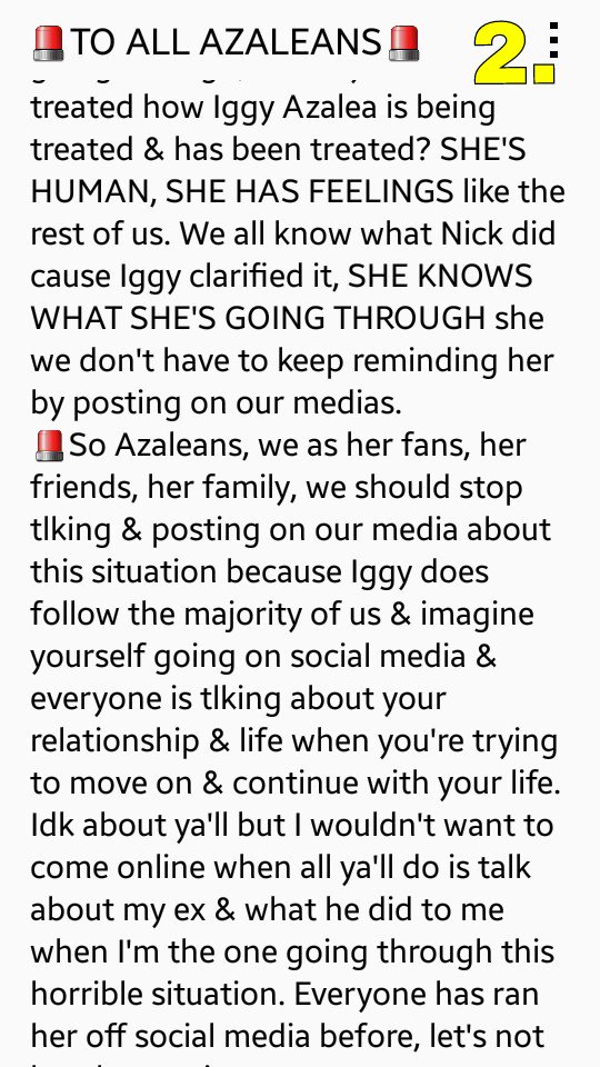 kaylanechole's tweet photo. π¨PLEASE FORWARD THIS MESSAGE!π¨ #WeLoveYouIggy #LeaveIggyAlone #AzaleanForever β€ https://t.co/ujDWU1qwBK