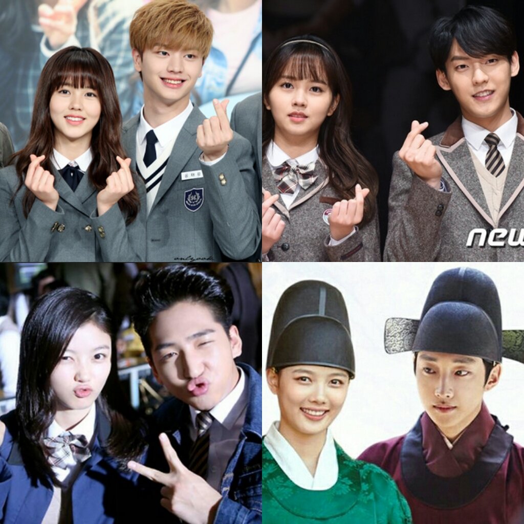 Kim So Hyun, takdirnya BTOB : Dari Sungjae ke Minhyuk.
Kim Yoo Jung, takdirnya B1A4 : Dari Baro ke Jinyoung.