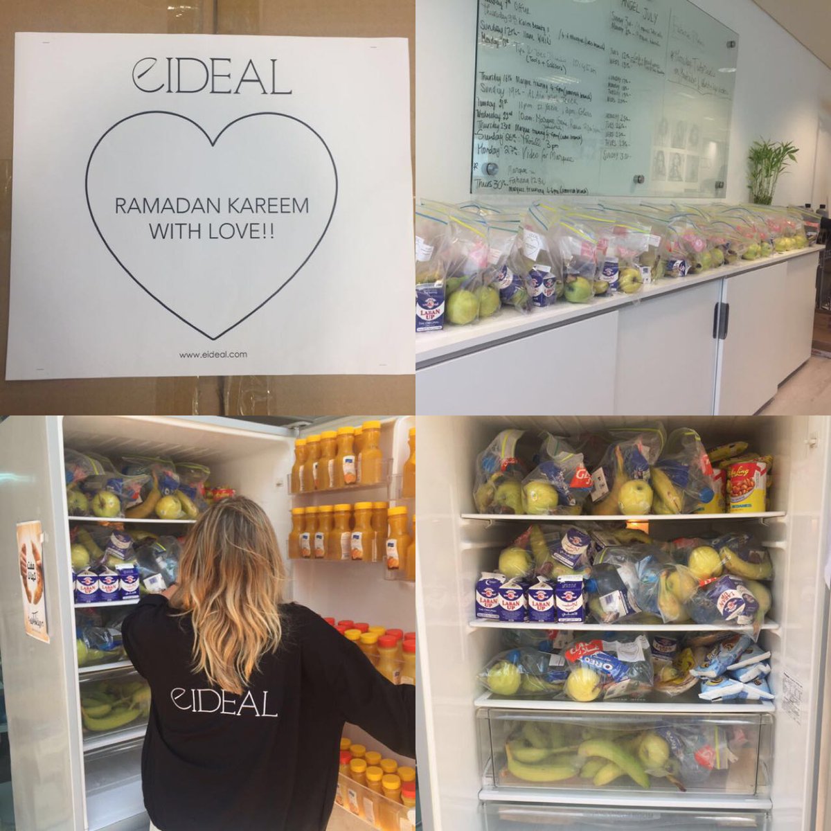 eidealonline's tweet photo. Such an amazing initiative in Dubai to help the needy during the holy month! #HappinessIsGiving #SharingFridges https://t.co/VoNltyAYKL