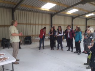 JckRural's tweet photo. What a great way to kick off our #WomenInWellies events with a walk &amp; talk at Buttle Farm! https://t.co/oksmtAvyCI