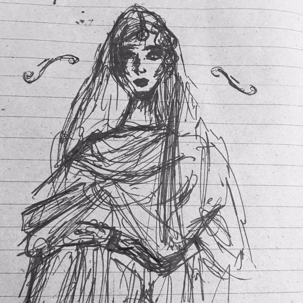 WeLoveToRead's tweet photo. !! ** The Girl .... A sketch ** !!
A recent work of our son, Rishabh.
#MyBlogworld
#MyArtworld
#Sketch https://t.co/4PFwmPyz6M