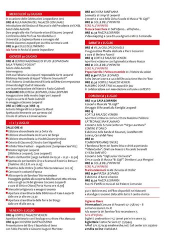 E ci siamo anche noi per i tre giorni del #GiovaneFavoloso dedicati a Giacomo #Leopardi. Vi aspettiamo!