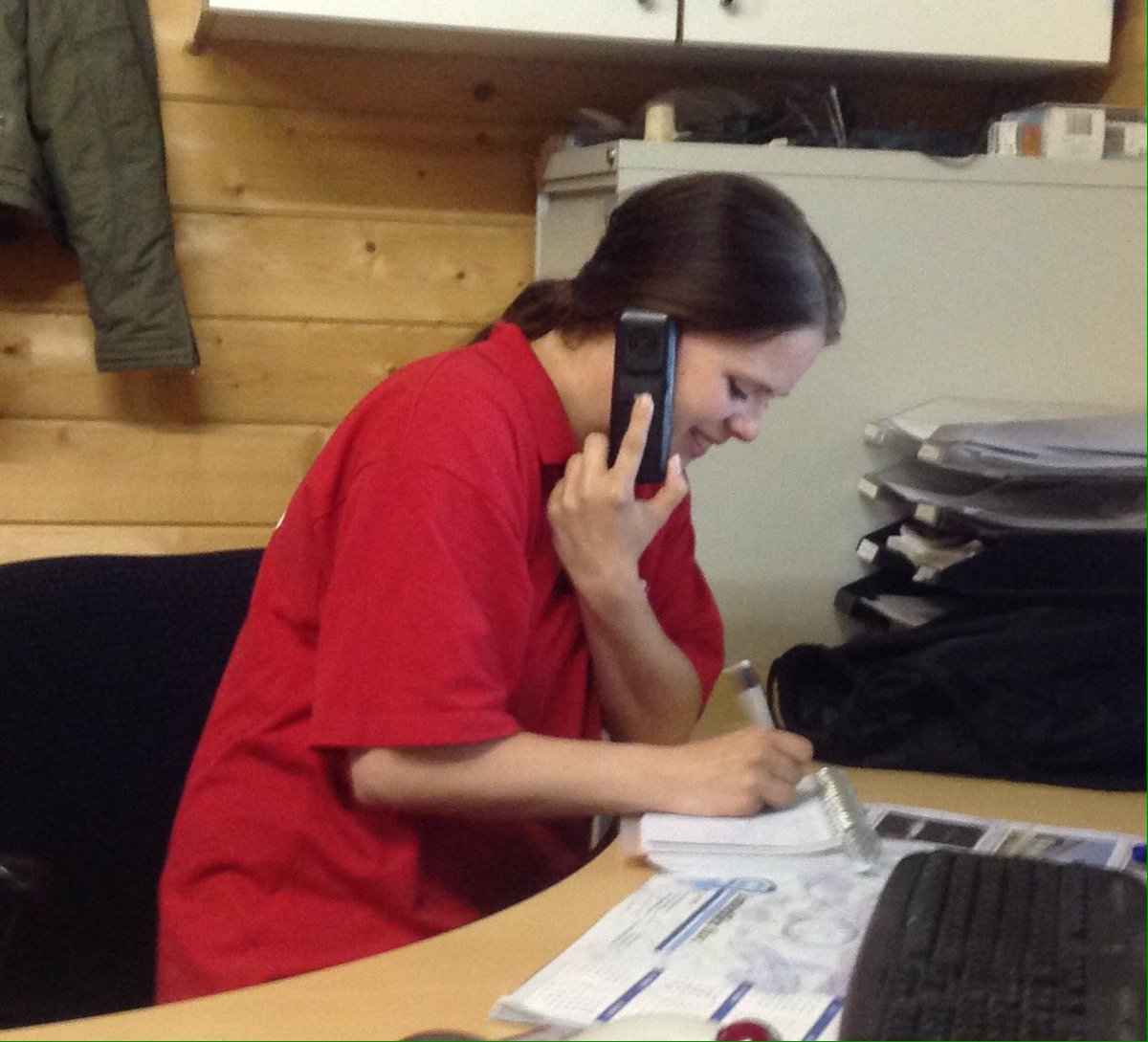 Ramona aan het werk bij loras.nl
