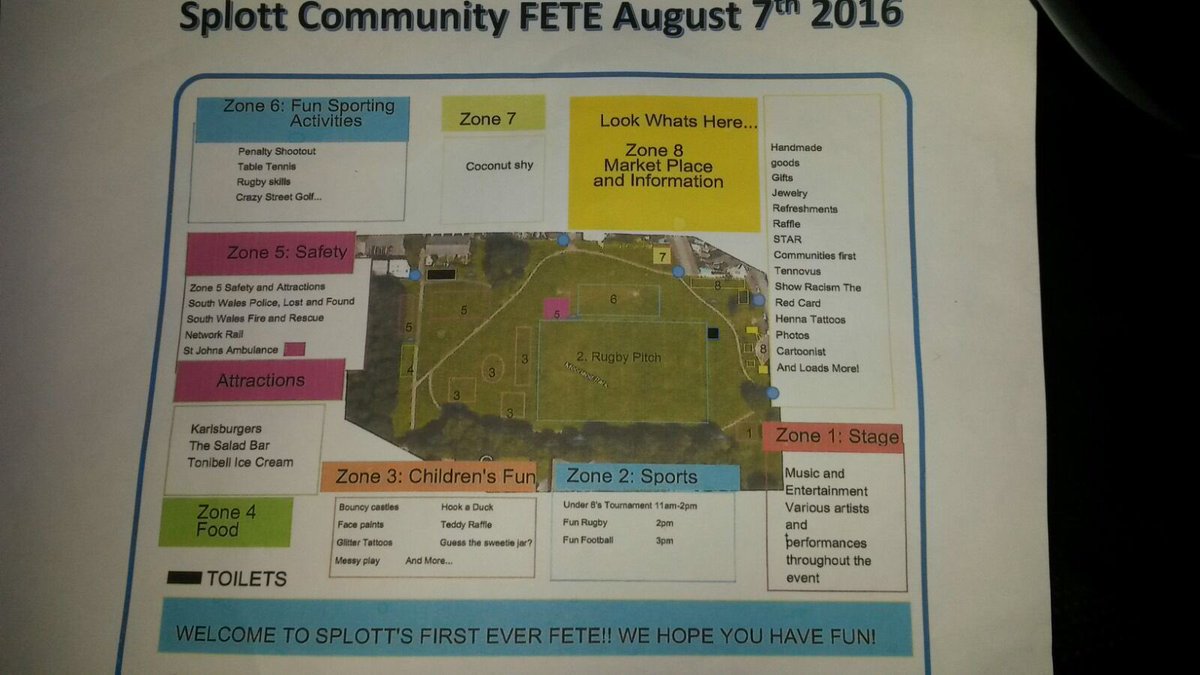 OIRFC1928's tweet photo. Date for the diary: AUGUST 7th

#Splott #Community Fete... Come and enjoy the fun! 🔰🏉🔰

Moorland Park 10am-5pm 🎪 https://t.co/3of5qhICKd