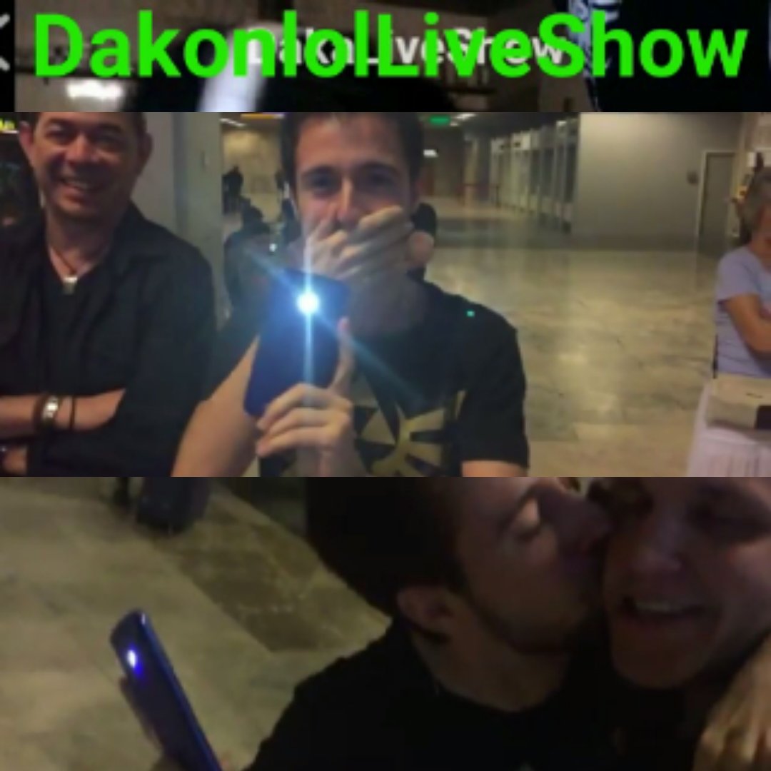 _whoislou's tweet photo. Juro que un encuentro mรกs tierno como este no puede haber :'3 #DakonLol ๐ @DakaLiveShow @Ganonlolz https://t.co/Tp4iguzrgL