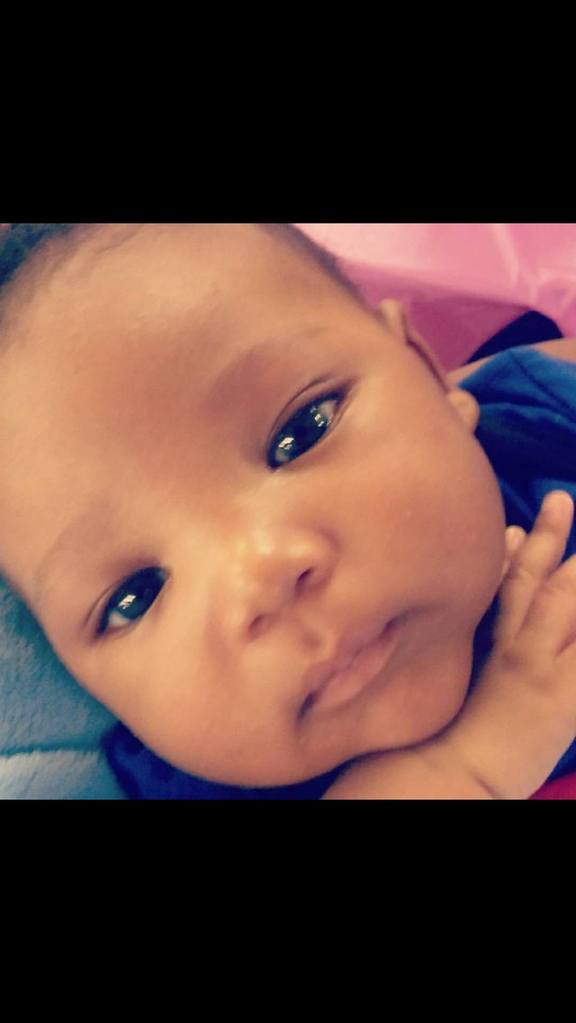 RiahBoo331's tweet photo. Here he is  Andreas C'amariah Evans Steal ACES.   My precious boy. 3 months old. 3/19/16 https://t.co/2RoAC3sCJv