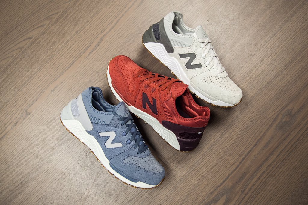 new balance speckle suede