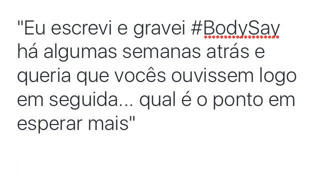 portallovato's tweet photo. Tweet da Demi no qual ela fala sobre "Body Say" traduzido! https://t.co/KI91gbkxn0