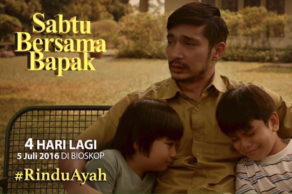 Nunggu lebaran sama kangennya nunggu Film #SabtuBersamaBapak tinggal 4 hari lagi lohh