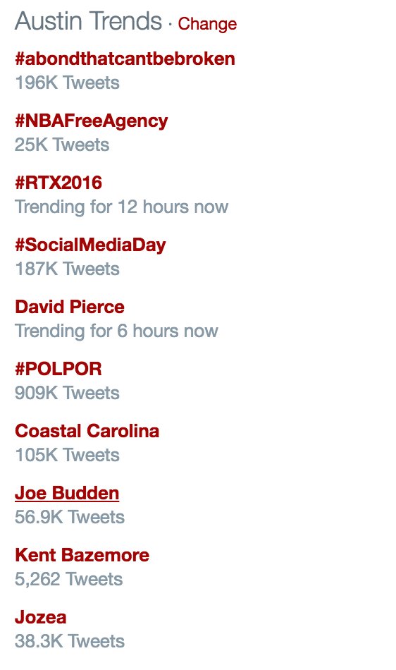 RTXEvent's tweet photo. Yooooo we've been trending on Twitter for the past 12 hours!! Keep on using #RTX2016 for all of your social stuffs! https://t.co/bke4KpvQhZ