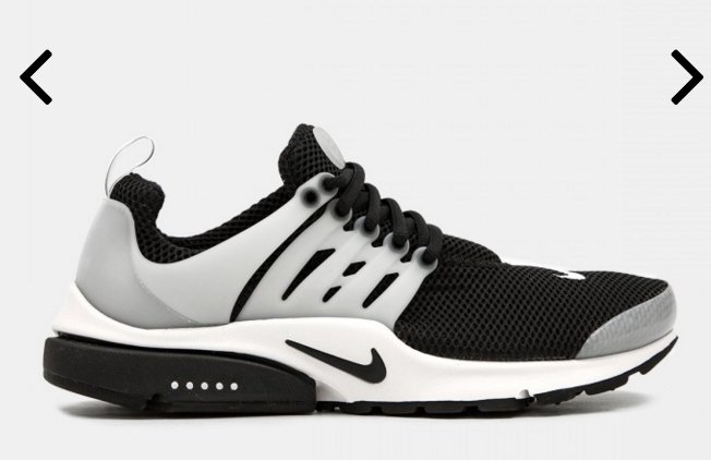nike presto tuxedo