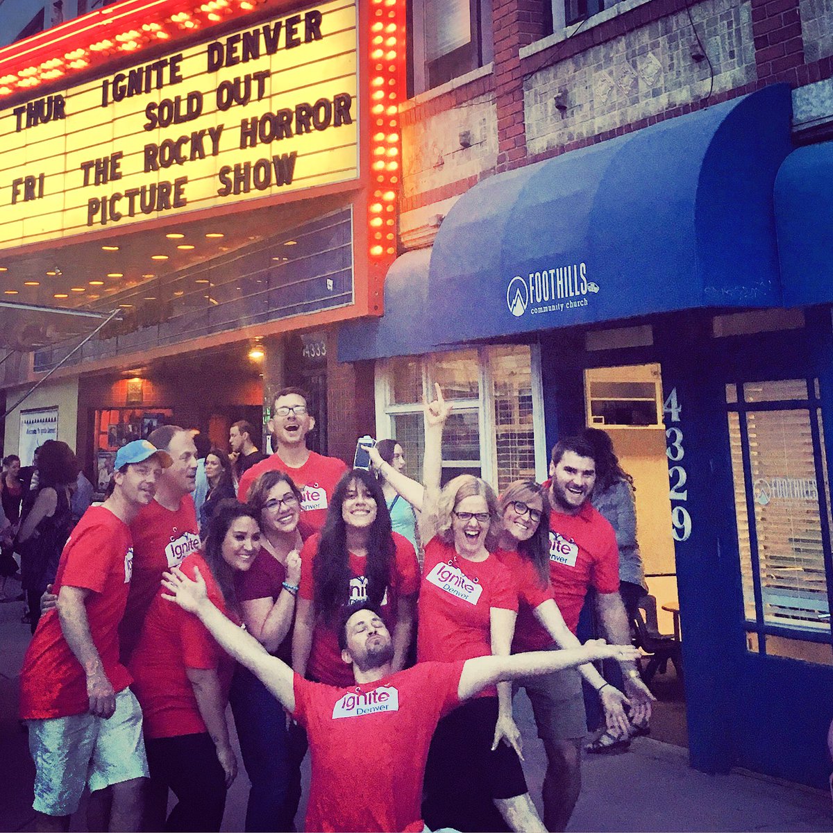 ignitedenver's tweet photo. That's a wrap! All sorts of big love and hugs to our organizers 💛💛💛 #ignitedenver https://t.co/KqWgeEPwHa