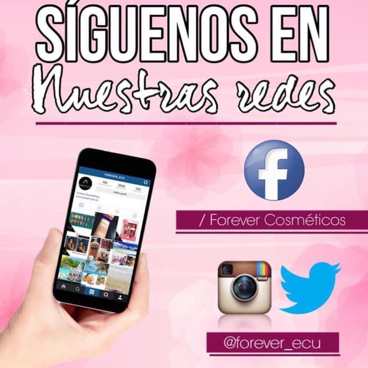 Forever_ecu's tweet photo. ¡Estamos preparando miles de sorpresas para nuestras seguidoras! Síguenos en nuestras redes sociales. #ForeverEcu https://t.co/Nm6Hfs2K8q