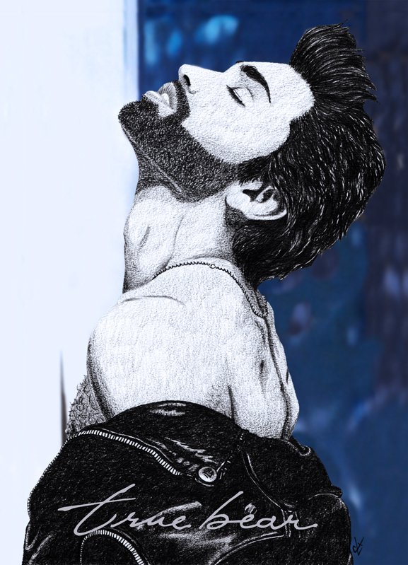 Art_of_CLX's tweet photo. ♬ TRUE BEAR ♫ Baby I Love HAIR! ♪ fav @Madonna ERA! Happy #anniversary #trueblue #trueblue30 #illustration #fanart https://t.co/KokRmvcHIP