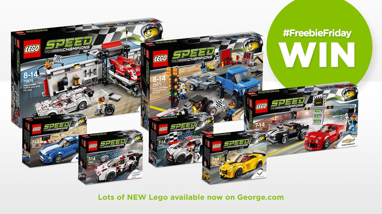 lego porsche asda