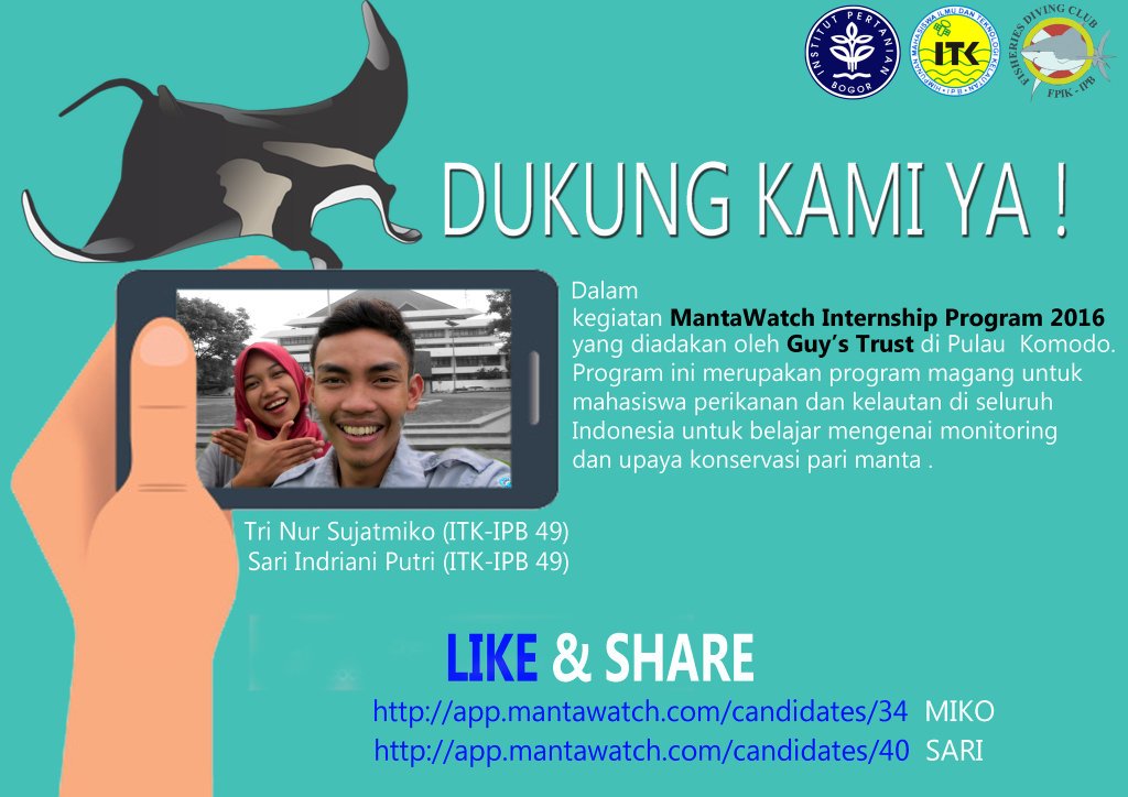 Yokk, buddies.. Dukung teman kita dari FDC-IPB. Sukses yaa! 😀