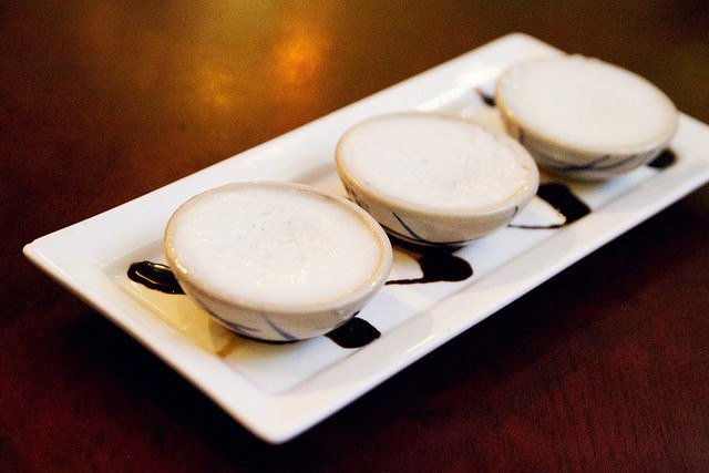 SOUTHiGoa's tweet photo. End your meal at #Southi with our delicious Coconut Pudding!
#SouthIndian #Goa #India #MaheshLunchHome #BananLeaf https://t.co/EaaZacfv0w