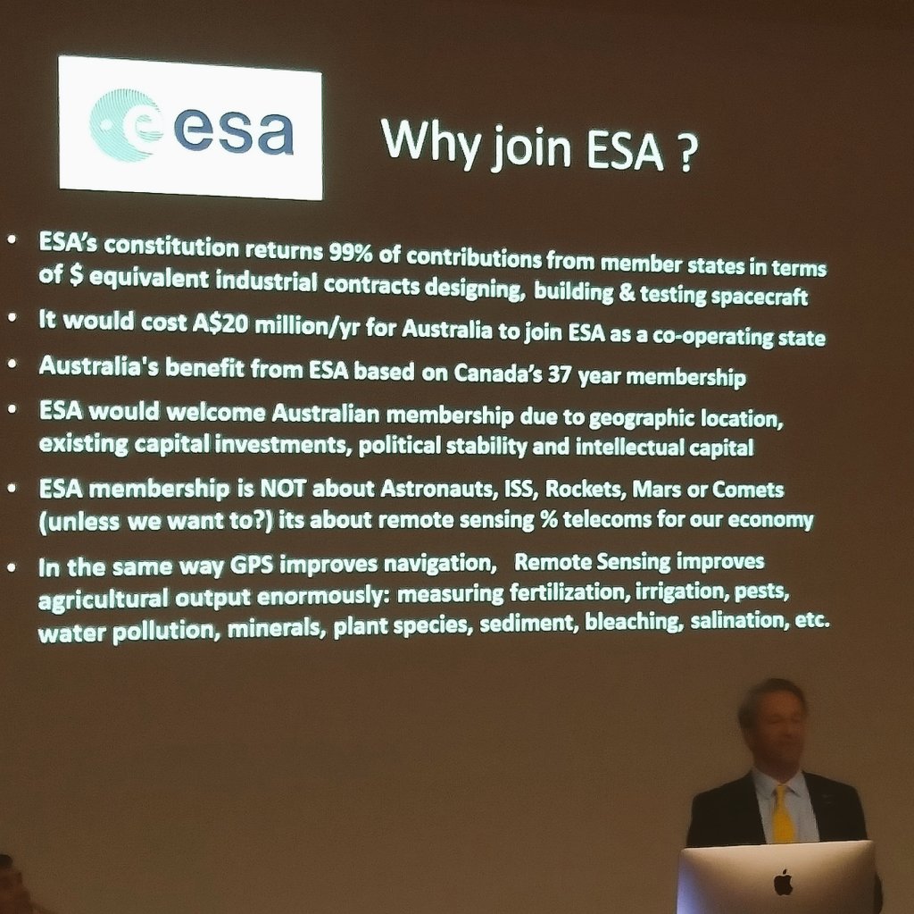 conradpires's tweet photo. #WarwickHolmes #Australia c/ benefit join @esa like #Canada #PoliticsBehindSpaceInAustralia #FFF2016 @melbournespace https://t.co/wO7l2lAGiM