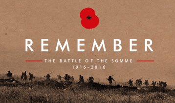 Tameside_red's tweet photo. Lest we forget #Somme100 https://t.co/yYmVvJYwFB