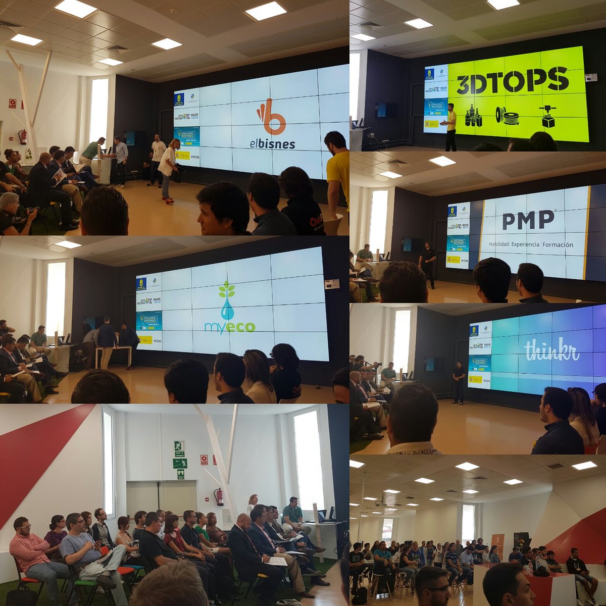 es_elbisnes's tweet photo. Nos ha encantado crecer con gente como #Thinkr  #3dtops #LovingCook  #CanaryNight o #MyEco entre otros.  #DemoDay16 https://t.co/DfUWSbIwyI