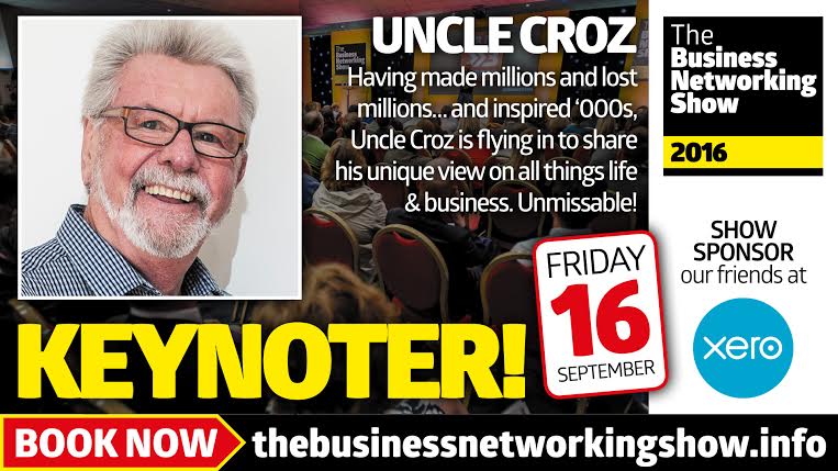 UncleCroz's tweet photo. Come and meet me at #TBNS2016 Looking forward to catching up with everyone #UncleCroz https://t.co/KGh4NwzkoT