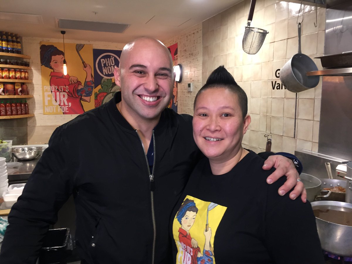 If want some OTT Pho, you can't go past <a href="/jerrymai78/">jerry mai</a>'s Phở Nom.
Catch Jerry &amp; I  at 7.30pm tonight on <a href="/9Postcards/">Postcards</a> 👊🏽