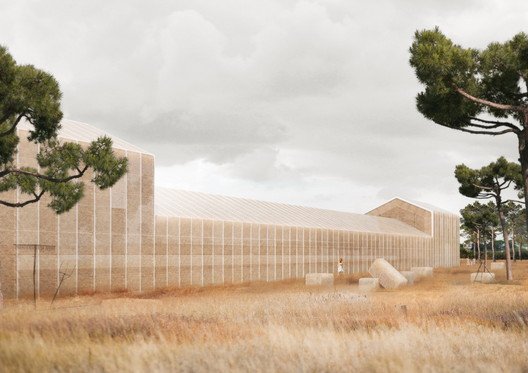 ArchDaily's tweet photo. Georges Batzios Architects Propose Cultural Center Made Entirely of Straw https://t.co/JztfAKzZEU https://t.co/Rpf2UEgYDx