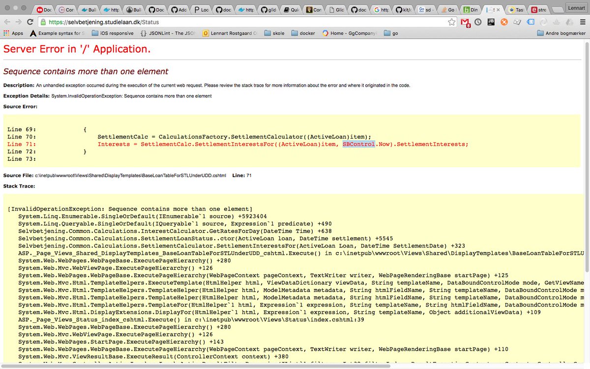 Mr12Inch's tweet image. #borgerdk seems to be missing a try/catch #SeeSharp #MVC